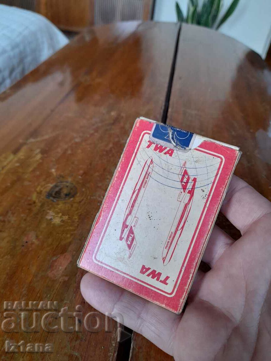 Auction Old TWA playing cards Auction Old TWA playing cards