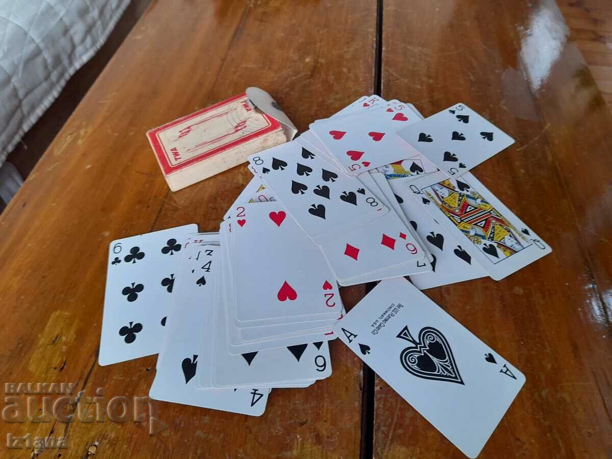 Delivery of Old TWA playing cards Delivery of Old TWA playing cards