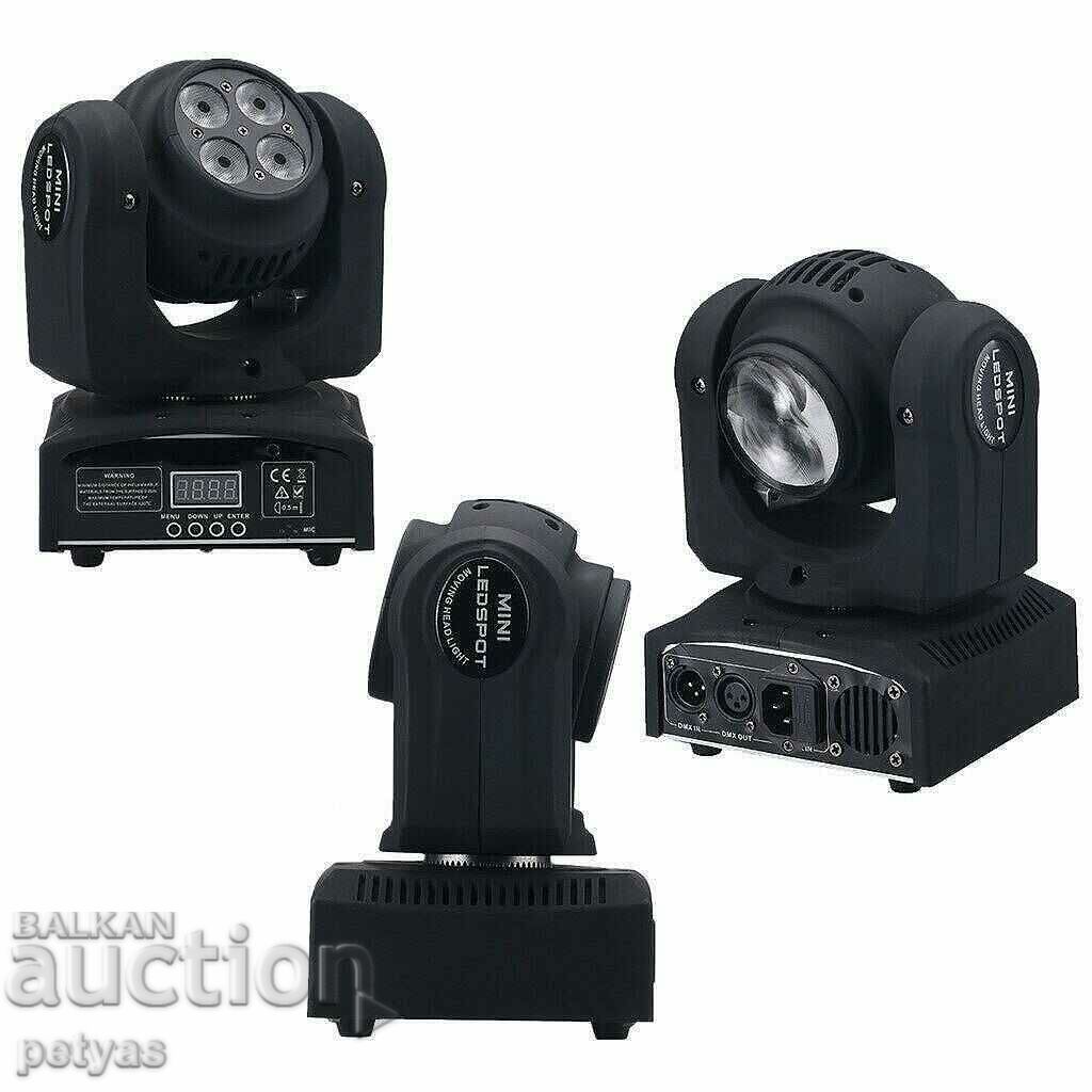5 LED Moving Head Double - Disco Effect type BEAM moving - 6 5 LED Moving Head Double - Disco Effect type BEAM moving - 6