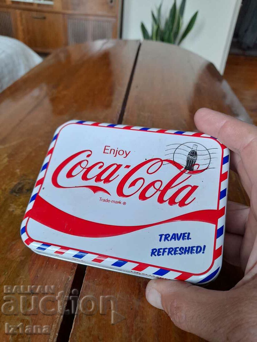 Old box of Coca Cola lip fragrances, Coca Cola with price 20.00 BGN | € 10.23 Old box of Coca Cola lip fragrances, Coca Cola with price 20.00 BGN | € 10.23