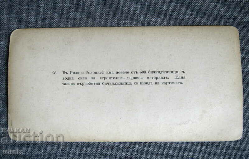 Обработка бор Родопи стара стерео картичка стереокартичка с цена 15.00 лв. | € 7.67 Обработка бор Родопи стара стерео картичка стереокартичка с цена 15.00 лв. | € 7.67