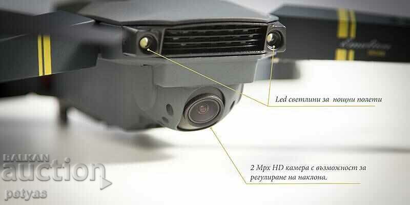 Drone 998PRO 4K HD Wifi with dual wide-angle camera + remote - 5 Drone 998PRO 4K HD Wifi with dual wide-angle camera + remote - 5