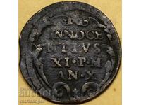 grosso Vatican Rome Innocent XI 1676-1689 rare type