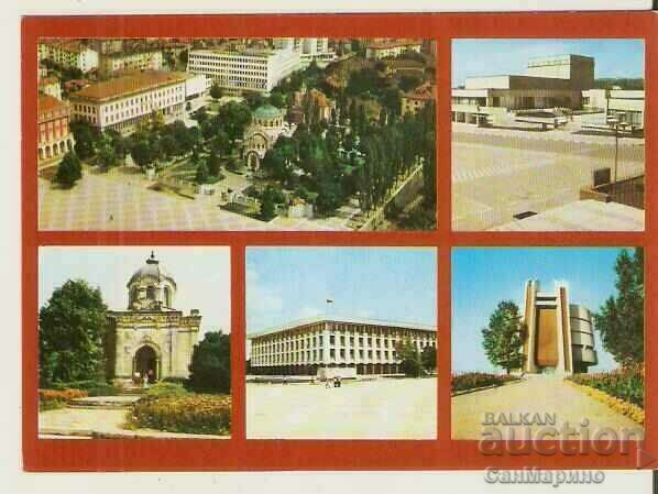 Card Bulgaria Pleven Districtul Pleven*