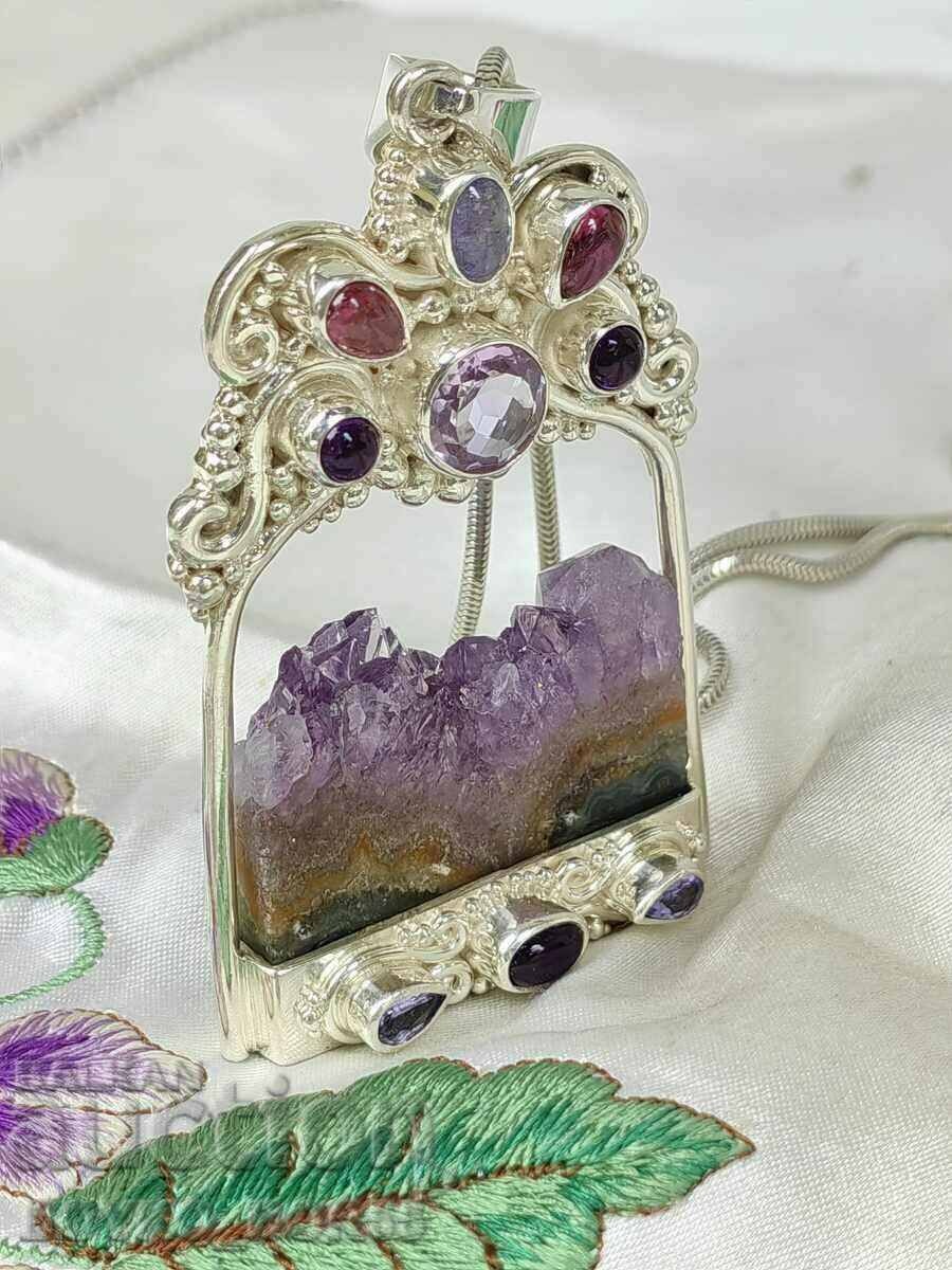 Delivery of Large Silver Mark Vintage Locket SAJEN Jewelry from Bali Delivery of Large Silver Mark Vintage Locket SAJEN Jewelry from Bali