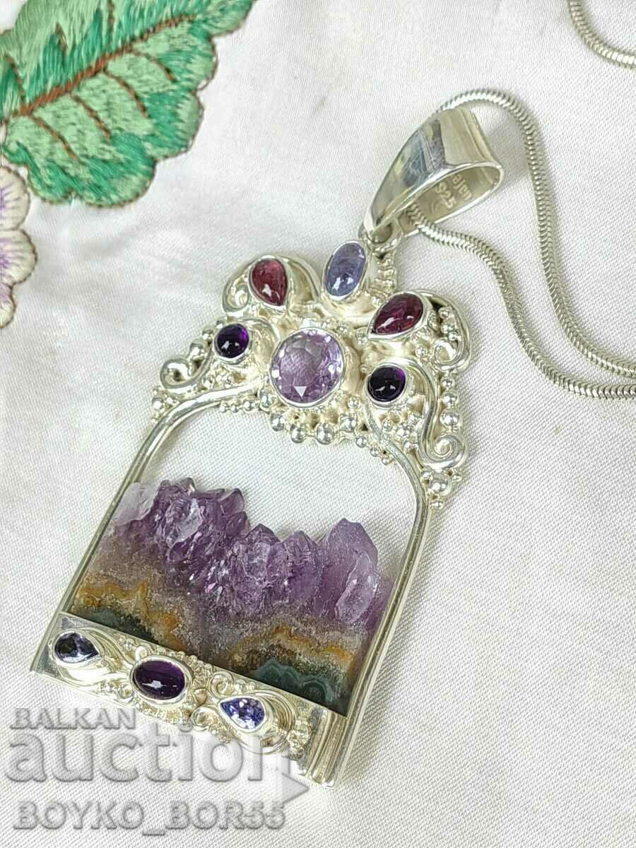 Large Silver Mark Vintage Locket SAJEN Jewelry from Bali - 5 Large Silver Mark Vintage Locket SAJEN Jewelry from Bali - 5