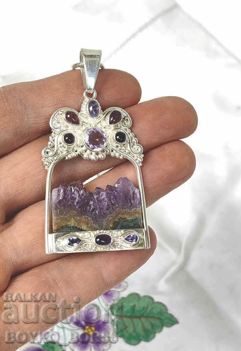 Large Silver Mark Vintage Locket SAJEN Jewelry from Bali - 7 Large Silver Mark Vintage Locket SAJEN Jewelry from Bali - 7