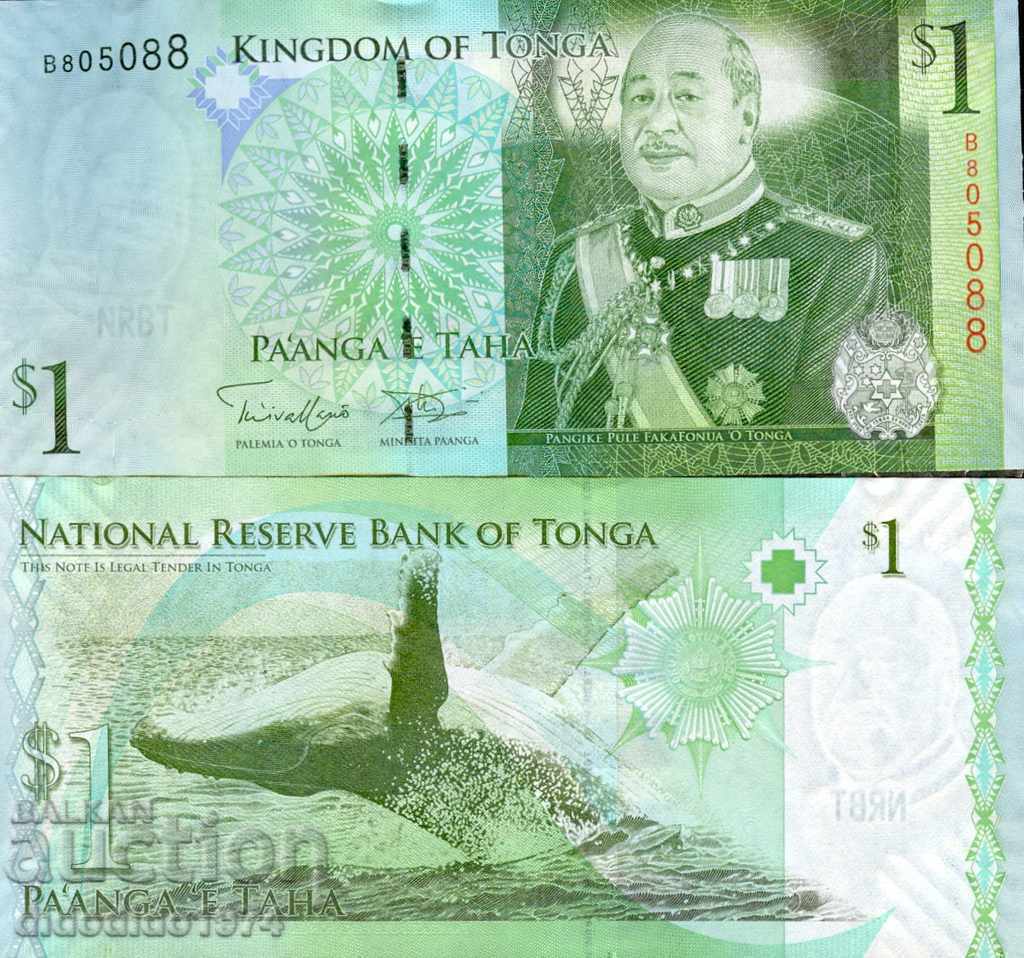 TONGA TONGA 1 Patanga issue 2008 2014 Ser B under 2 NEW UNC