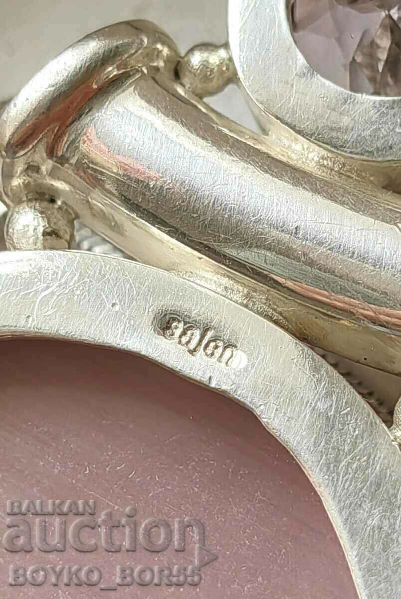 Unique Large Silver Vintage Locket SAJEN Jewelry - 6 Unique Large Silver Vintage Locket SAJEN Jewelry - 6