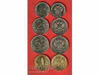 RUSIA RUSIA 1 2 5 10 Rub problema 2016 NOU UNC