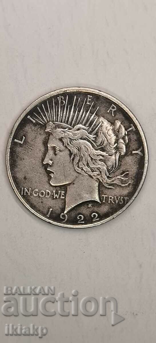 1 δολάριο 1922