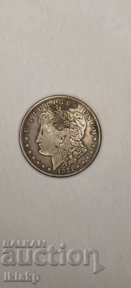 1 долар 1921 г