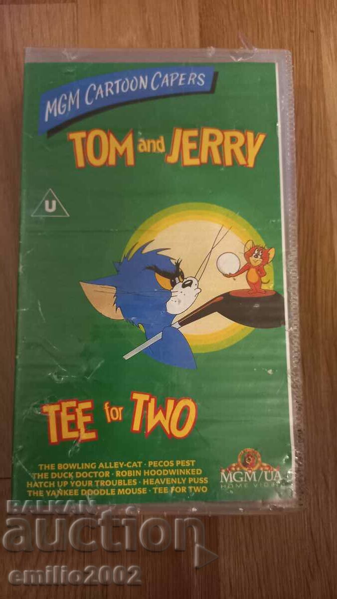 Casetă video de animație Tom și Jerry