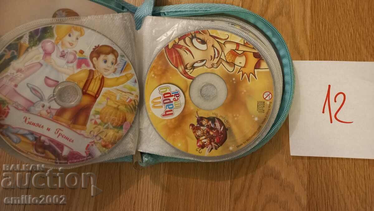 Cartoons on DVD in a folder 12 pcs. with price 9.00 BGN | € 4.60 Cartoons on DVD in a folder 12 pcs. with price 9.00 BGN | € 4.60