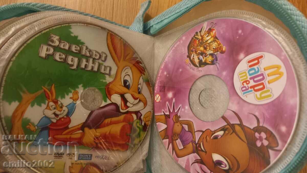 Cartoons on DVD in a folder 12 pcs. - 6 Cartoons on DVD in a folder 12 pcs. - 6
