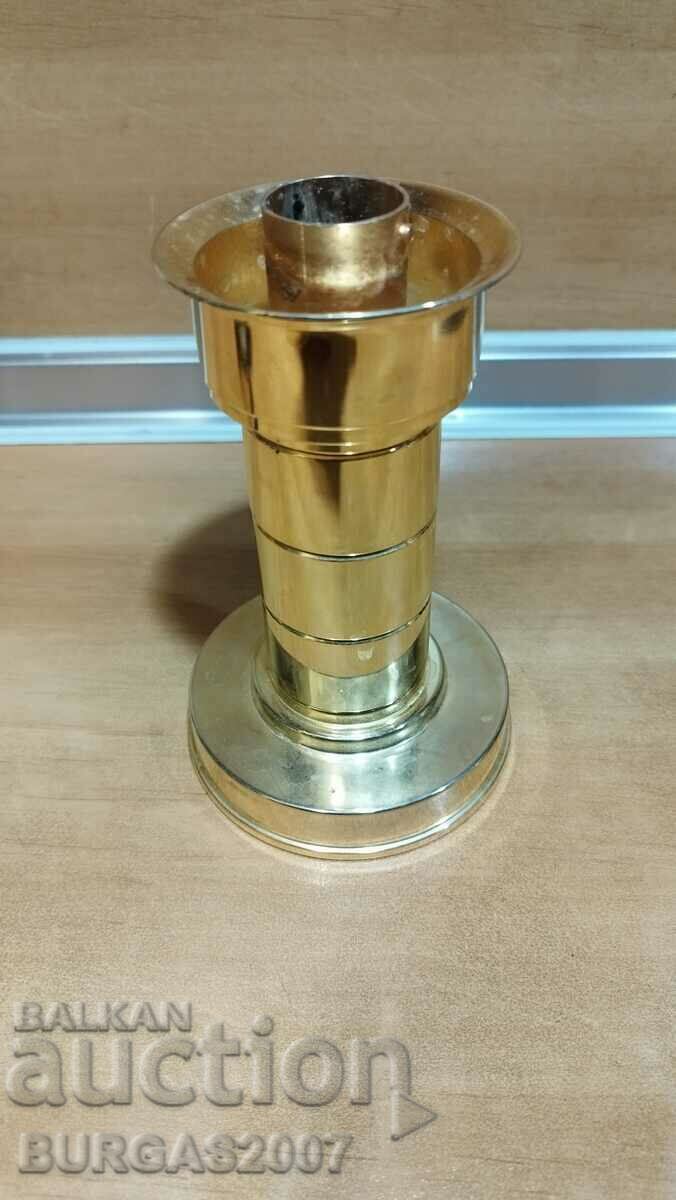 Old candle holder, Made in W. Germany by Föhl
