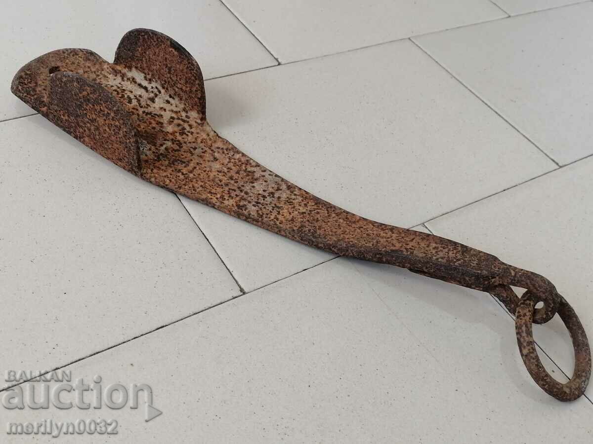 Hand forged wagon brake, wrought iron with price 45.00 BGN | € 23.01 Hand forged wagon brake, wrought iron with price 45.00 BGN | € 23.01