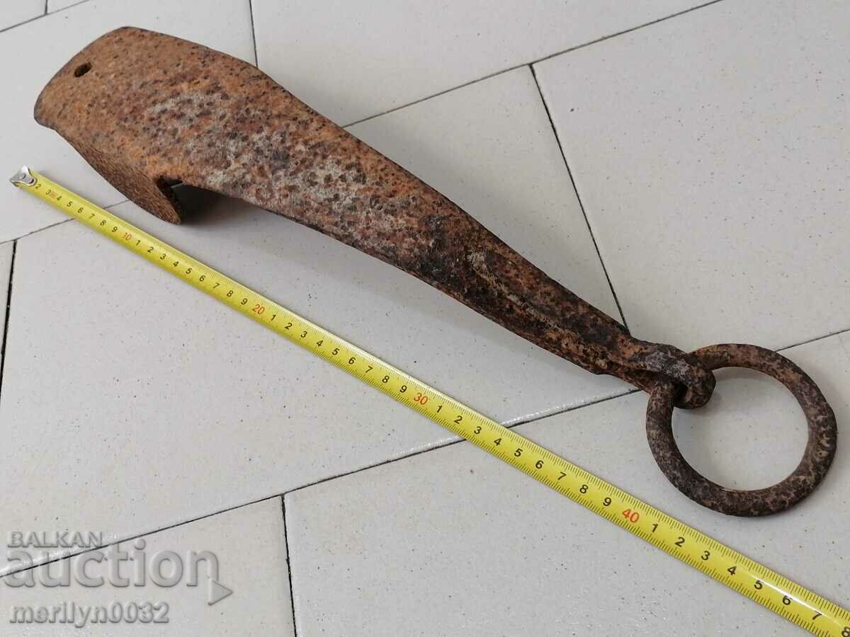 Delivery of Hand forged wagon brake, wrought iron Delivery of Hand forged wagon brake, wrought iron