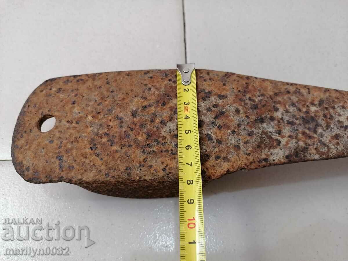 Hand forged wagon brake, wrought iron - 5 Hand forged wagon brake, wrought iron - 5