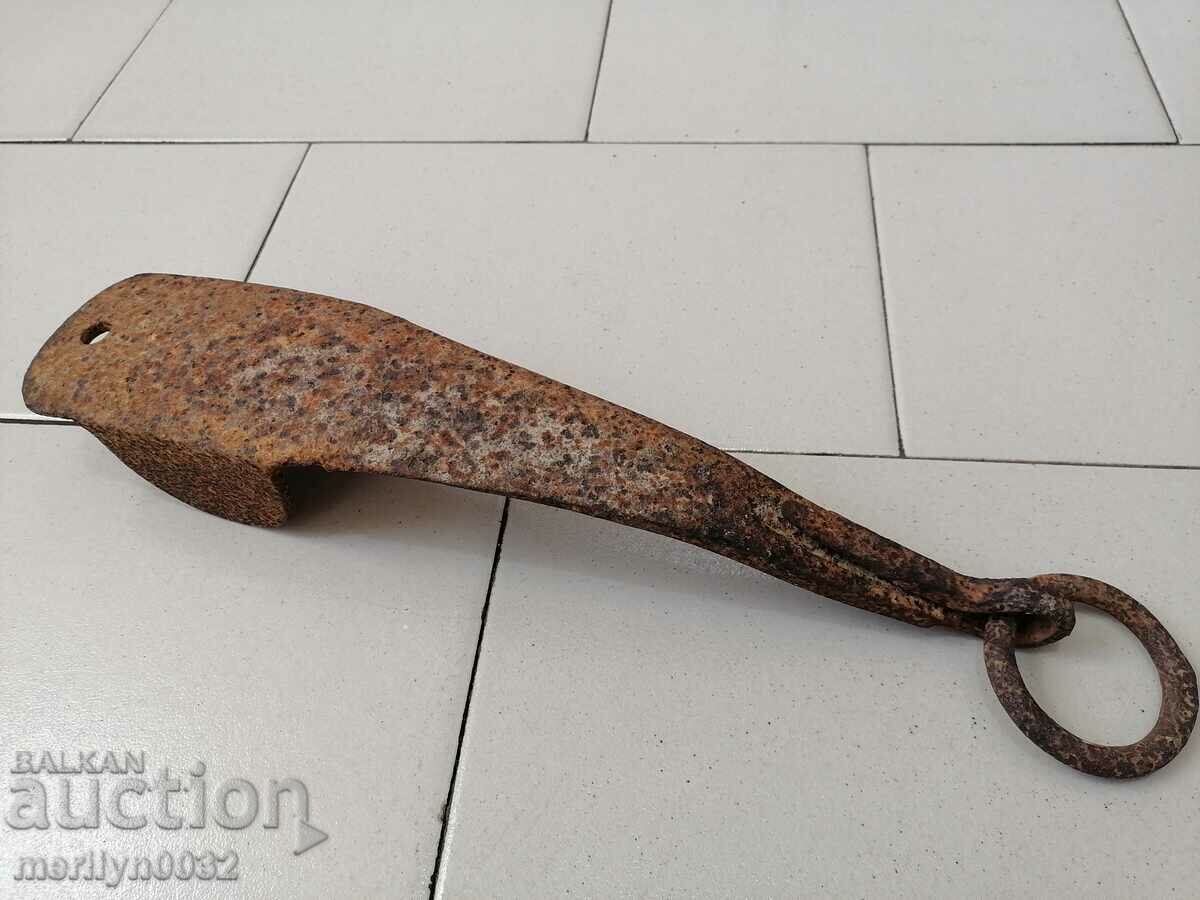 Hand forged wagon brake, wrought iron - 7 Hand forged wagon brake, wrought iron - 7