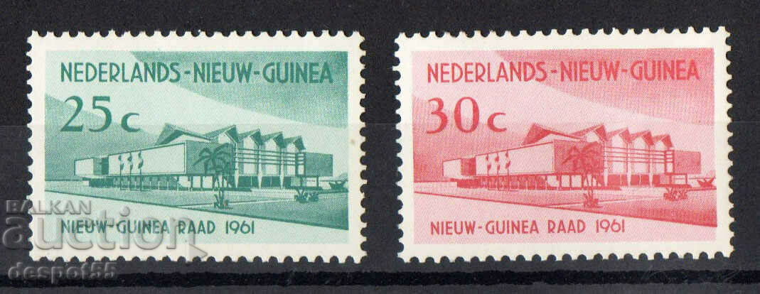 1961. Niederl. New Guinea. Discover the new board.