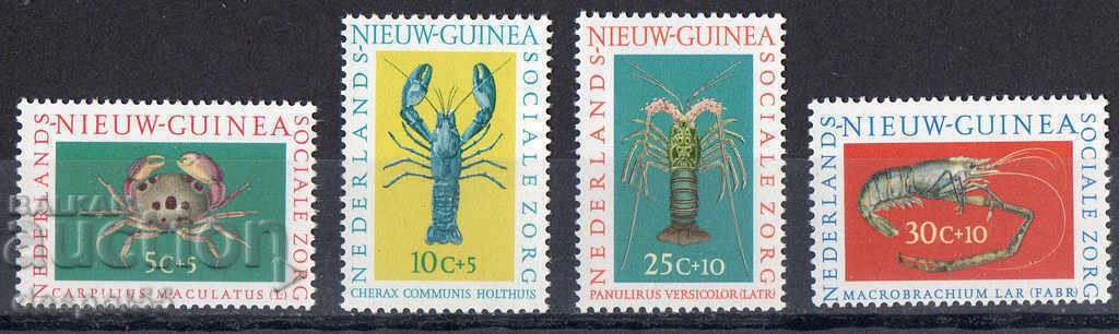1962. Нидерландска Нова Гвинея. Социални грижи - Раци.