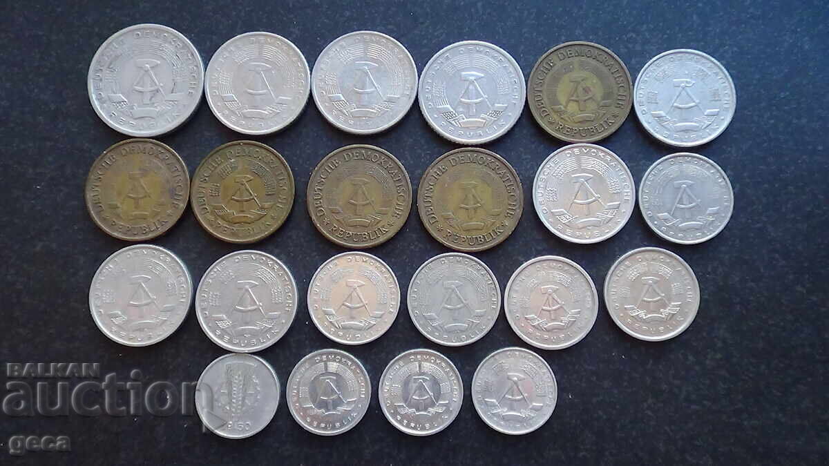 Lot of coins Germany / GDR / 22 pieces - 5 Lot of coins Germany / GDR / 22 pieces - 5