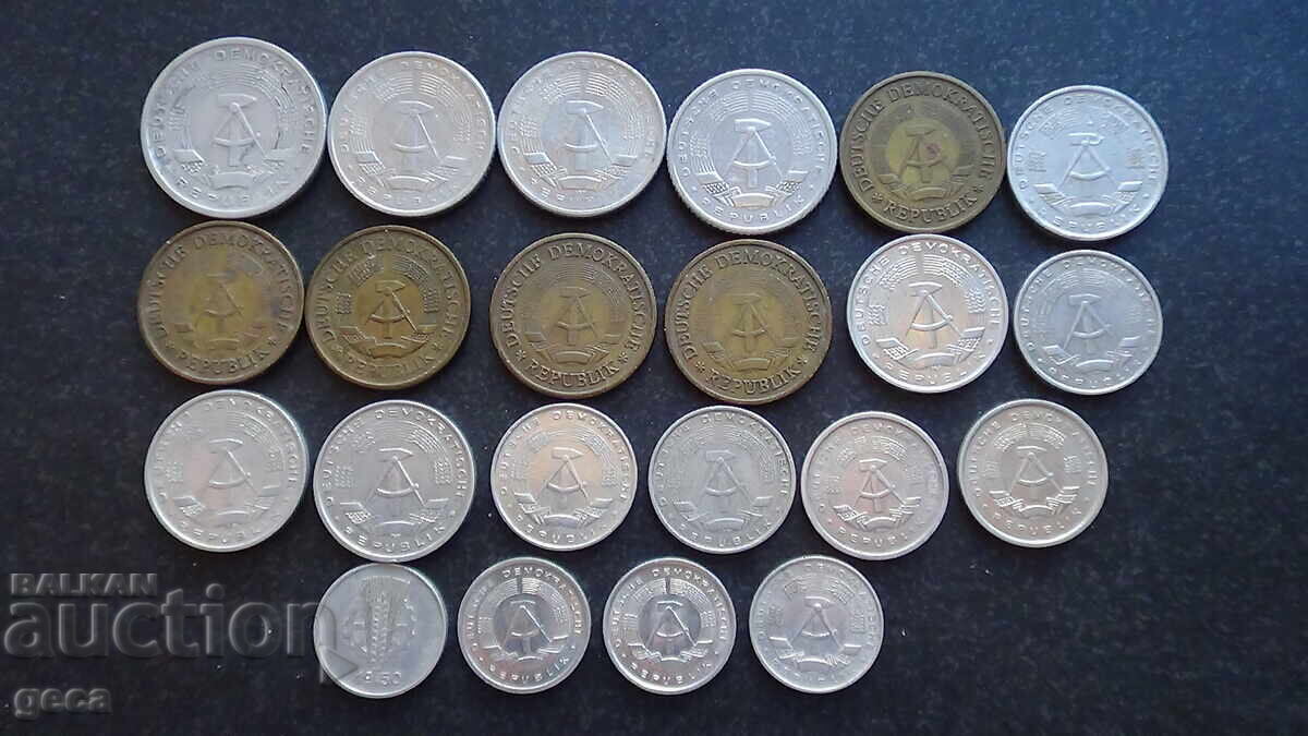 Lot of coins Germany / GDR / 22 pieces - 7 Lot of coins Germany / GDR / 22 pieces - 7