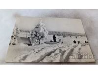 Postcard Winter Landscape 1965