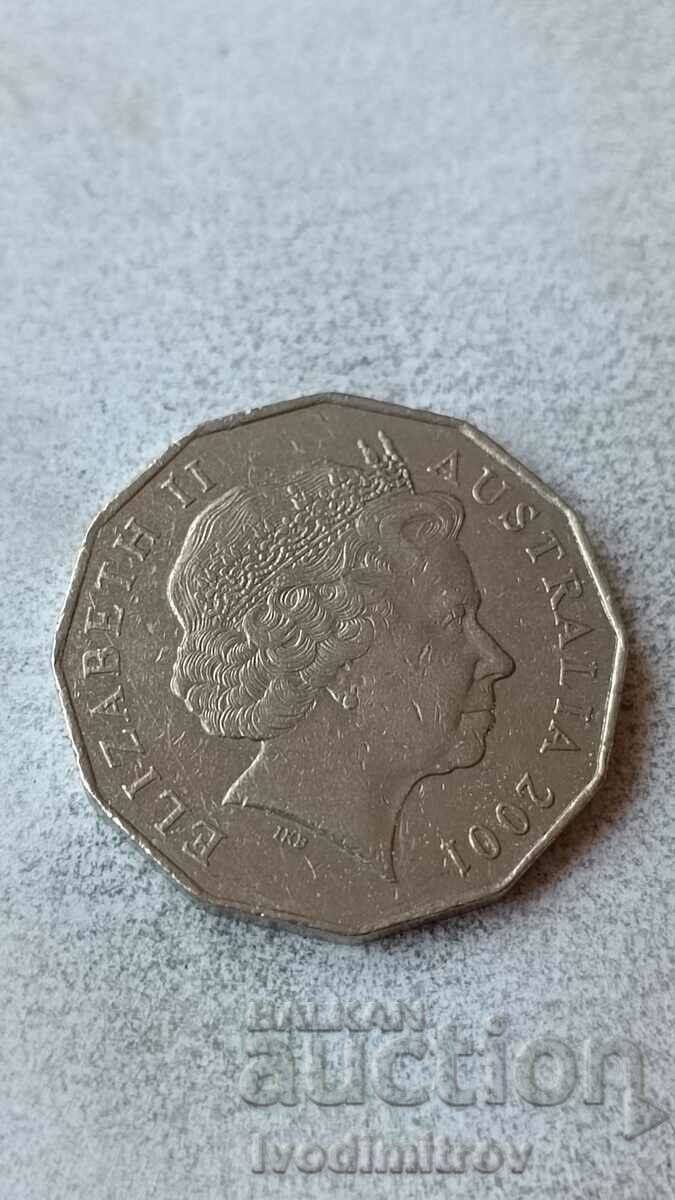 Australia 50 cents 2001 Union of Australia (1901) with price 3.45 BGN | € 1.76