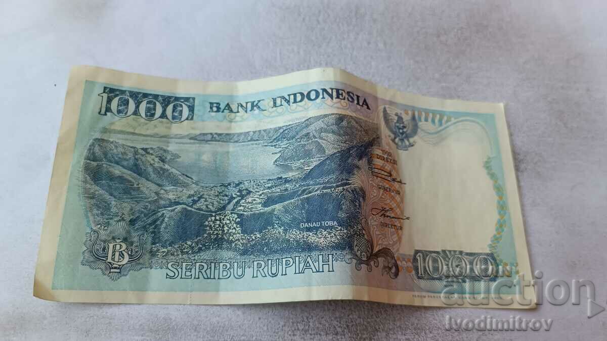 Индонезия 1000 рупии 1992