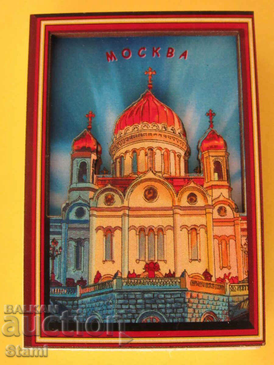 Auction Collectible match-3D magnet from Moscow, Russia Auction Collectible match-3D magnet from Moscow, Russia