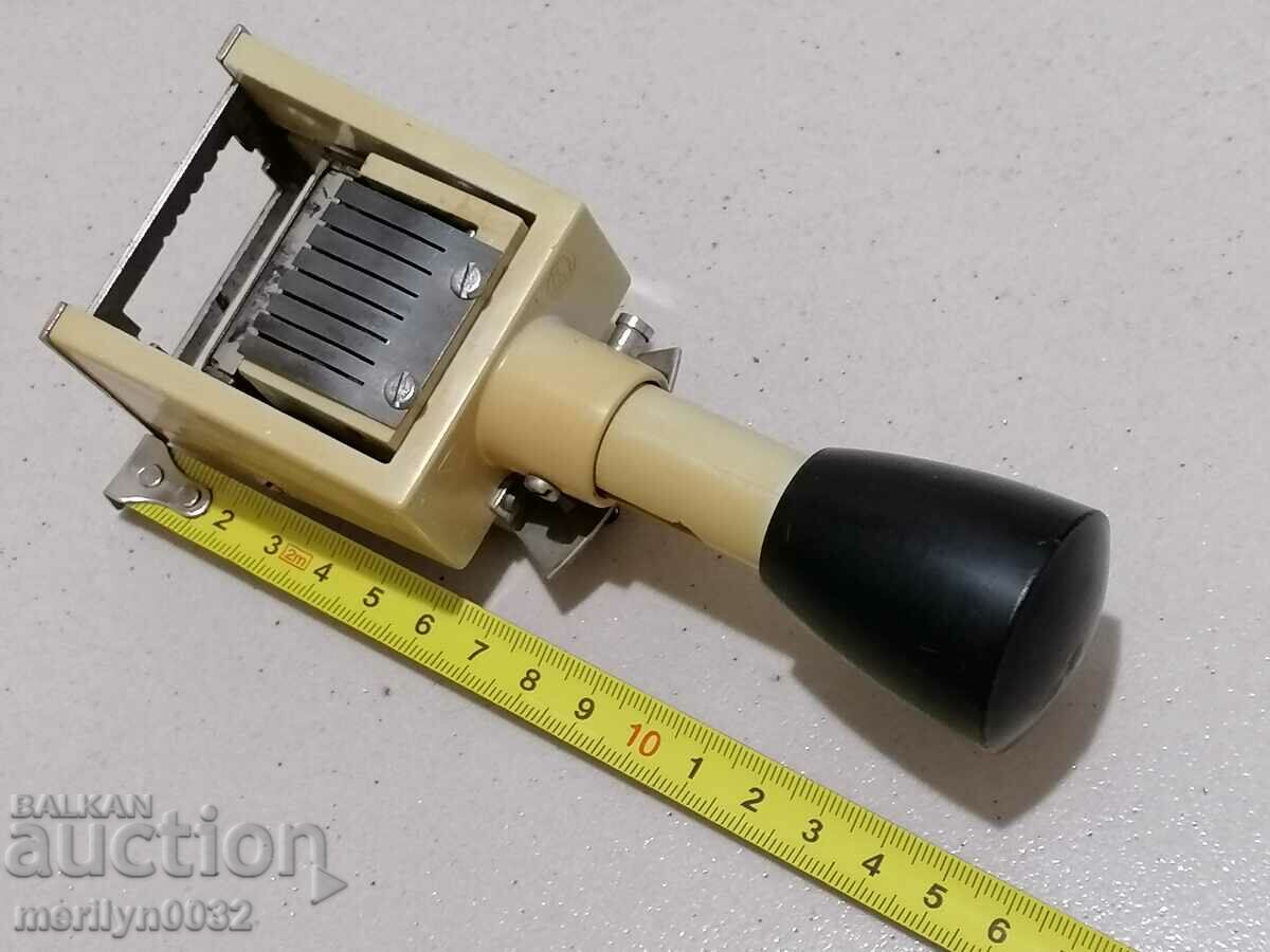 Delivery of Old stamp with rotating numbers Delivery of Old stamp with rotating numbers