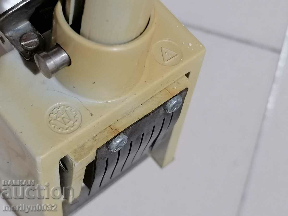 Old stamp with rotating numbers - 7 Old stamp with rotating numbers - 7