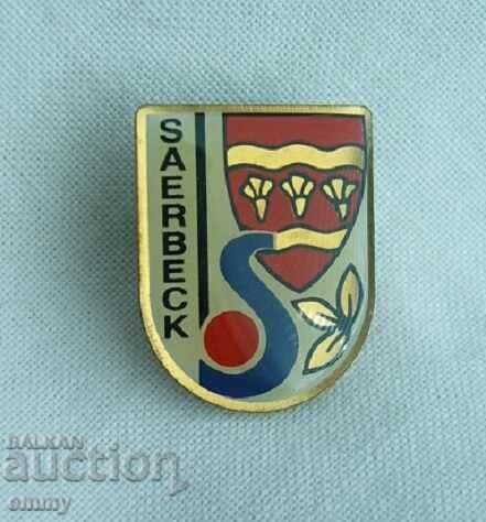 Badge coat of arms city of Saerbeck/Saerbeck, Germany with price 2.00 BGN | € 1.02 Badge coat of arms city of Saerbeck/Saerbeck, Germany with price 2.00 BGN | € 1.02