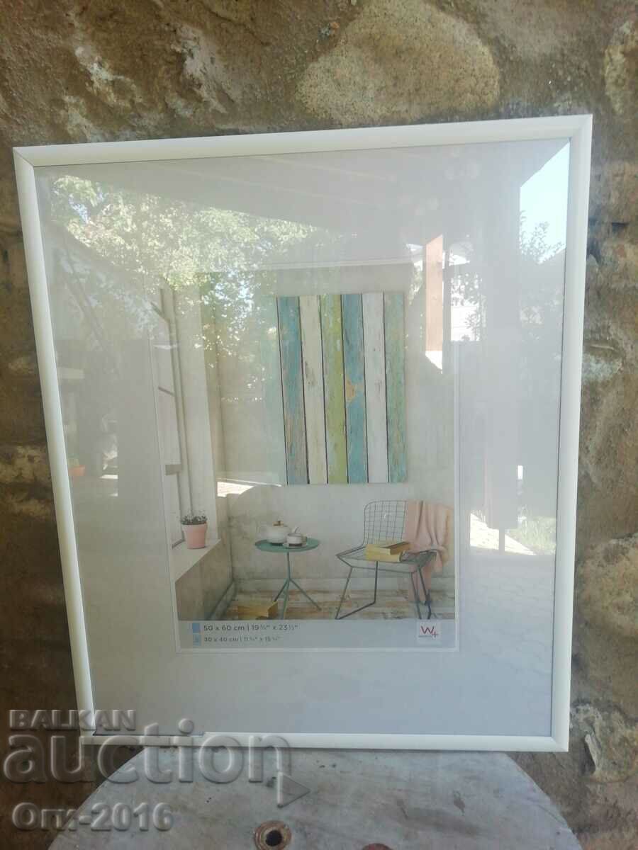 Photo frame, picture with glass 50/60 - 5 Photo frame, picture with glass 50/60 - 5