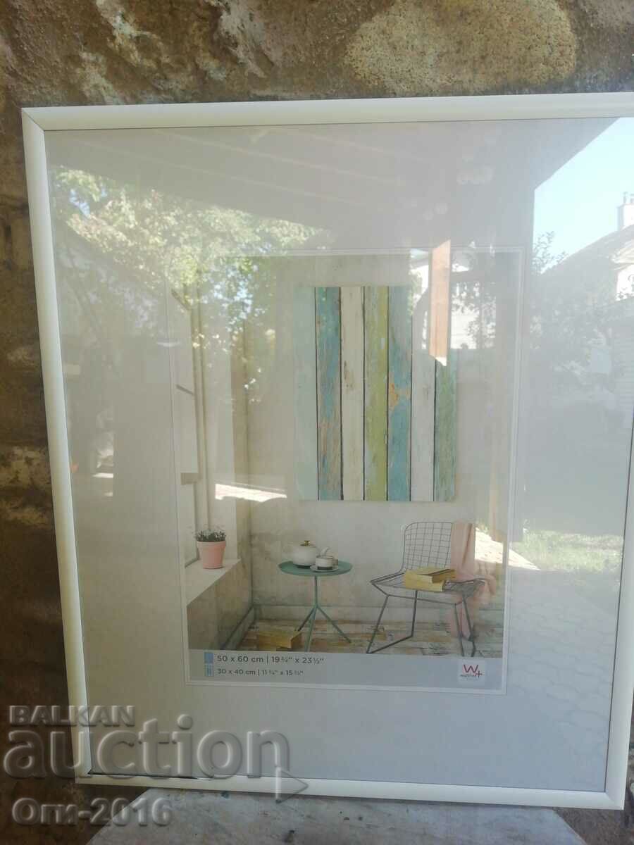 Photo frame, picture with glass 50/60 - 6 Photo frame, picture with glass 50/60 - 6