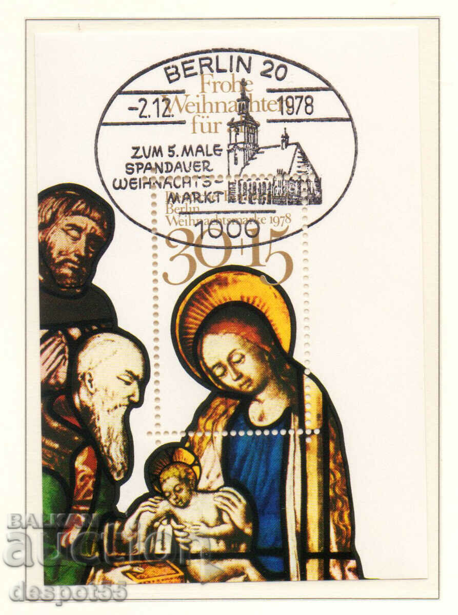 1978 Berlin. Christmas - Greeting block from different regions with price 4.50 BGN | € 2.30 1978 Berlin. Christmas - Greeting block from different regions with price 4.50 BGN | € 2.30