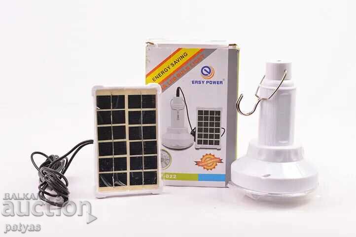 Delivery of Electric lamp with solar panel LED 3W/6V - EP-022