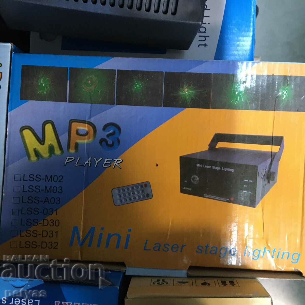 Disco Bicolor Laser 100mW Projector LSS031 - 6 Disco Bicolor Laser 100mW Projector LSS031 - 6