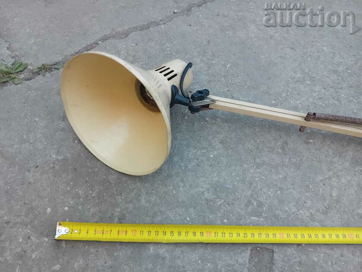 retro vintage drawing industrial lamp 70s 80s with price 41.00 BGN | € 20.96