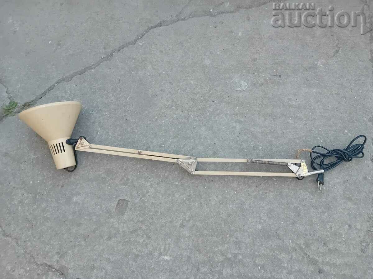 Delivery of retro vintage drawing industrial lamp 70s 80s