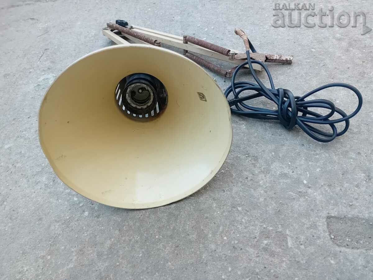 retro vintage drawing industrial lamp 70s 80s - 7