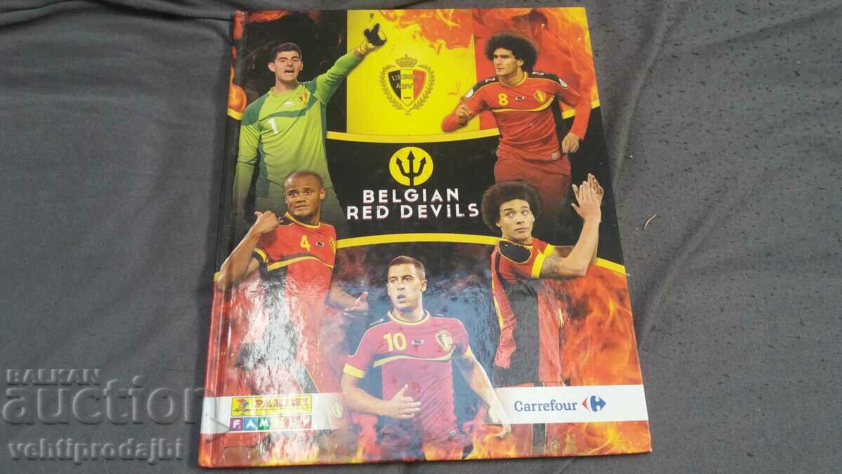 Sticker album - Belgium football