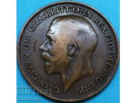 Great Britain 1 penny 1915 30mm bronze