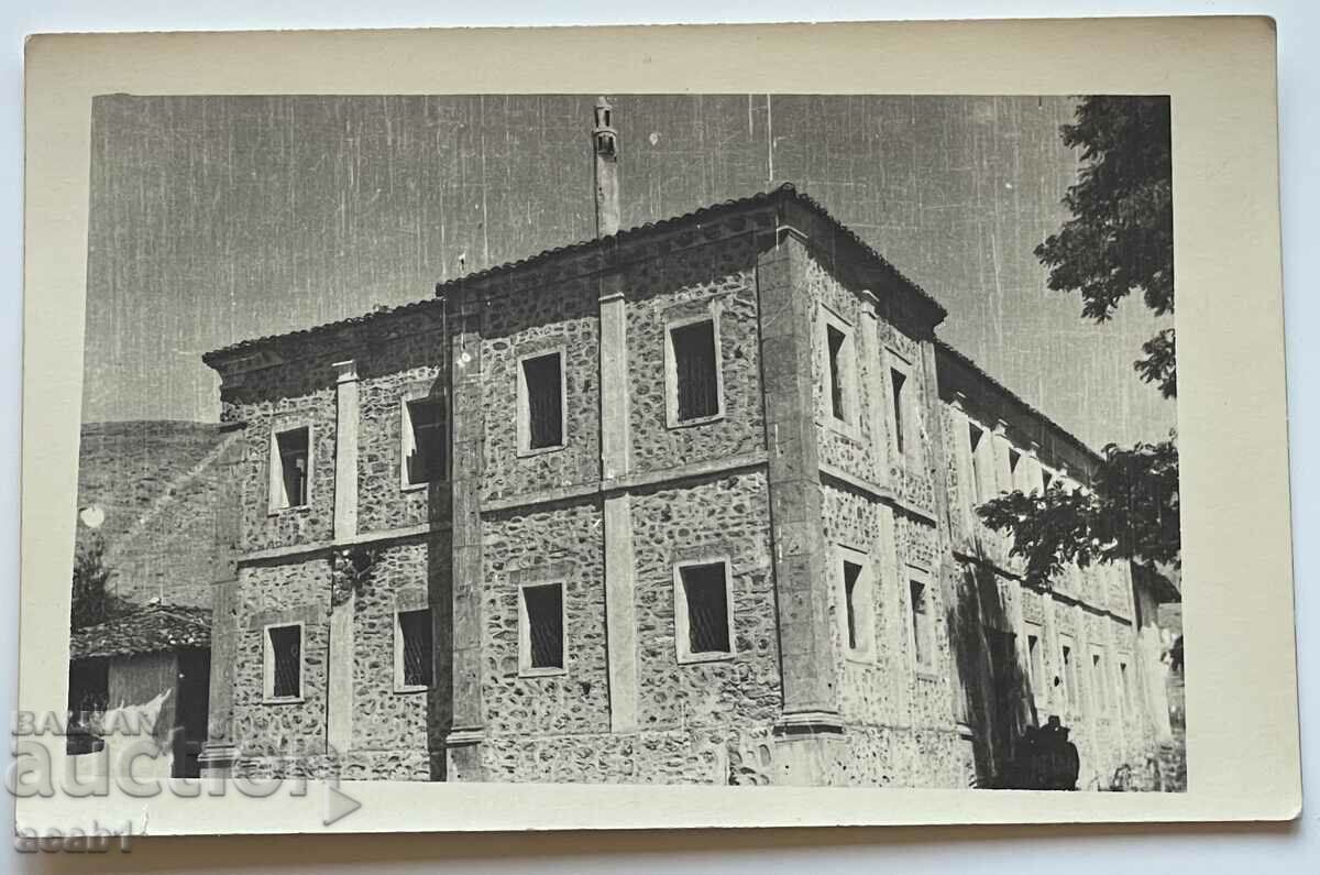 Photograph of an old stone house