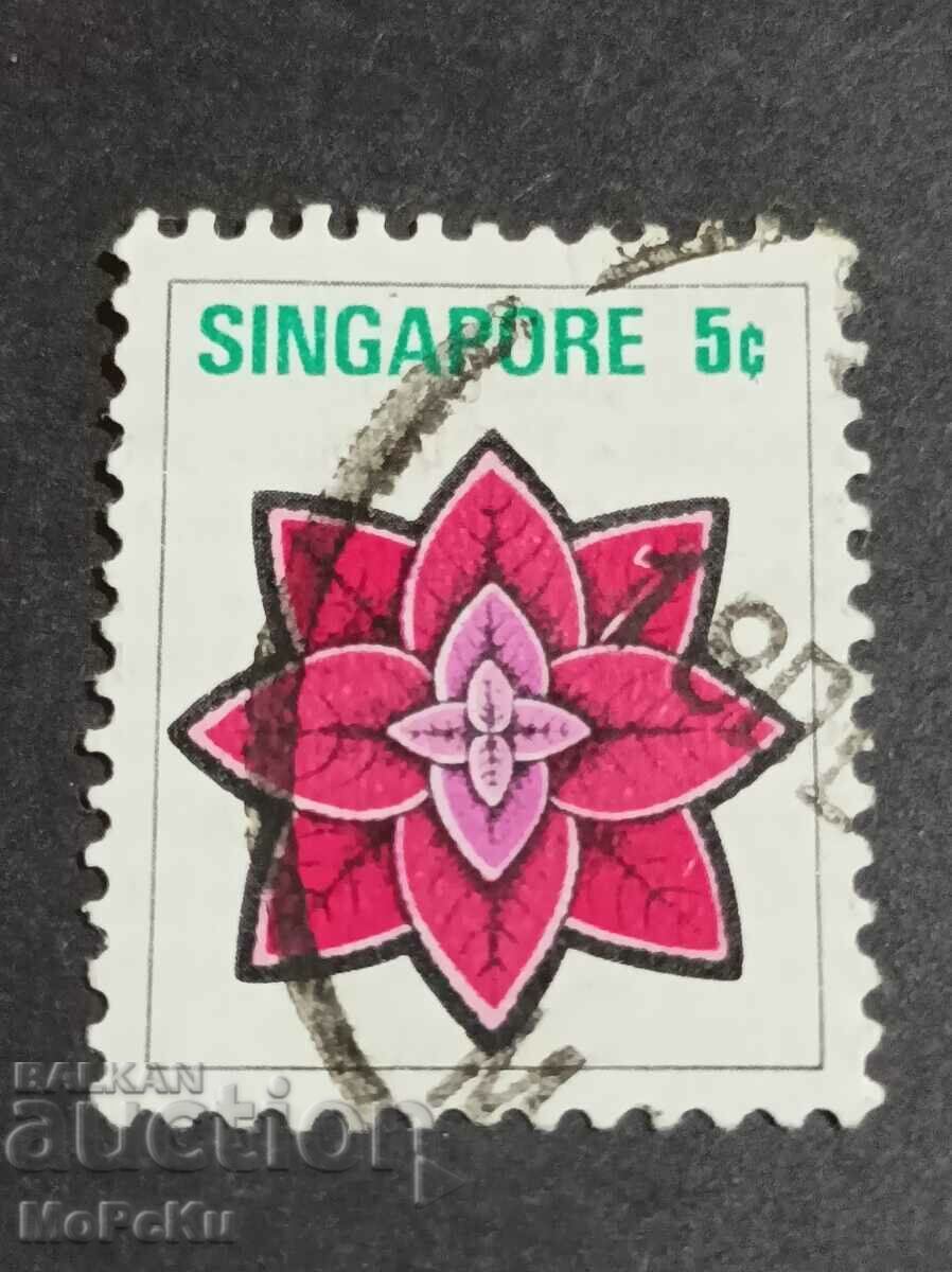Postage stamp Singapore