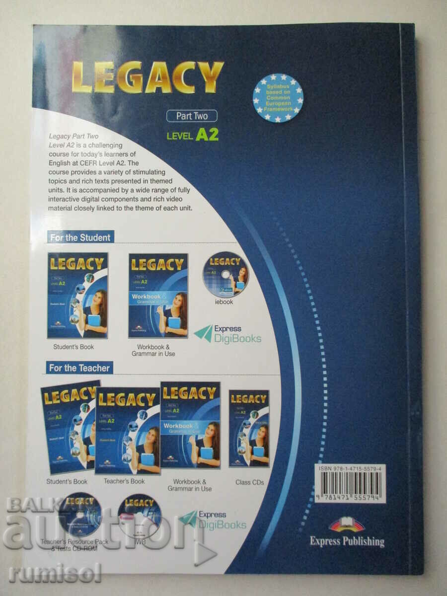 Legacy A2 Part 2 - Student's Book - 6 Legacy A2 Part 2 - Student's Book - 6