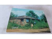 Postcard Godech First School 1848 1975