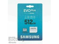 Κάρτα μνήμης Samsung Microsdxc Evo plus 512GB